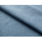 Denim fabric with washed effect and soft touch - light indigo
