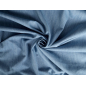 Jeans fabric with a washed effect and soft touch - light blue denim