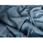 Jeans din material cu efect washed și soft touch – denim albastru deschis