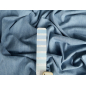 Jeans fabric with a washed effect and soft touch - light blue denim