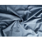 Jeans material cu efect washed și soft touch – albastru deschis