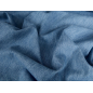Jeans materiał z efektem washed i soft touch - jasny niebieski denim