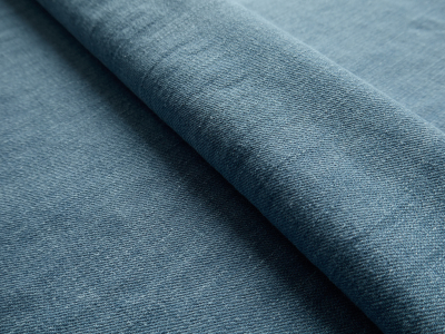 Jeans tessuto con effetto washed e soft touch - denim blu