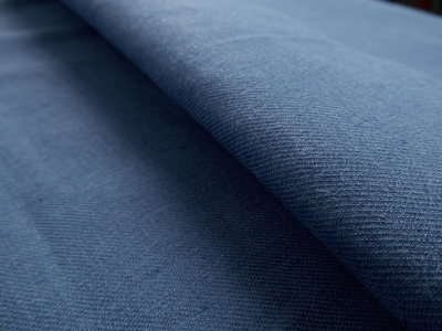 Jeans len naturalny w idealnym kolorze blue dżins
