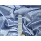 Cotton for a dress - light blue jacquard with a delicate floral pattern