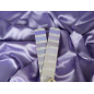 Satin de viscose plissado com elastano