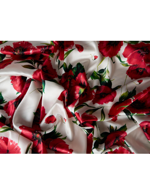 Silk fabric - silk satin in piles - silk by the meter - Bemax Fabrics Wholesale