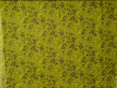 Silk with cashmere - delicate muslin with a paisley pattern