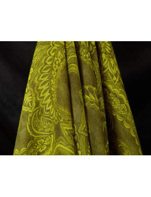 Seide mit Kaschmir – zarter Musselin im Paisley-Muster