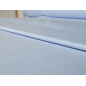 Premium mercerized cotton in light blue herringbone