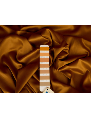 Viscose fabric with a subtle sheen, smooth, light gold, light brown