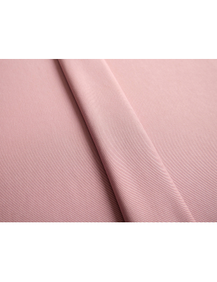 Stribet ribstrikket viskose med cupro-touch sandwashed - Tøjstof-handel Bemax