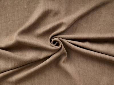 Lyocell denim fabric with a washed effect