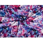 Viskosejersey mit Elasthan im ursprünglichen floralen Muster