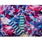 Viscose knit with elastane in the original floral pattern