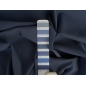 Wełna virgin z elastanem twill w kolorze denim
