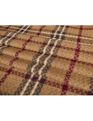 Tkanina Wool fabio checker in burberry style