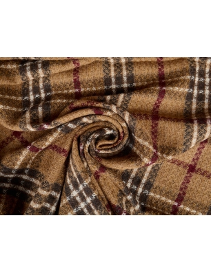 Μάλλινο ύφασμα Fabio σε σχέδιο Burberry