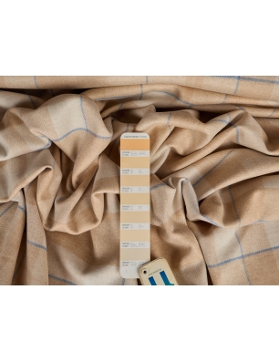 Wool Tex - Blauwe ruit