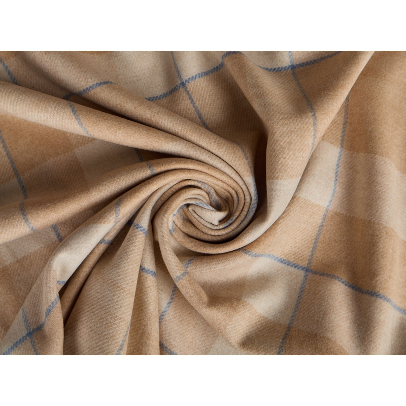 Wool Tex - Blauwe ruit