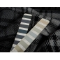 Moon Lux - Mantelstoff in Karo & Lurex