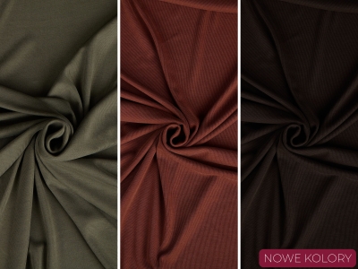 Jersey côtelé en viscose avec effet cupro touch sandwashed - Grossiste en tissus Bemax
